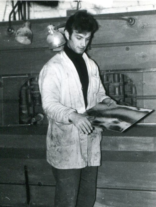 Mario Ferranti, fondatore della Faber vetreria Srl